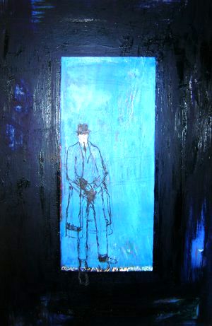 „Franz Kafka“, Öl auf Leinwand, 140 × 100 cm, 2007