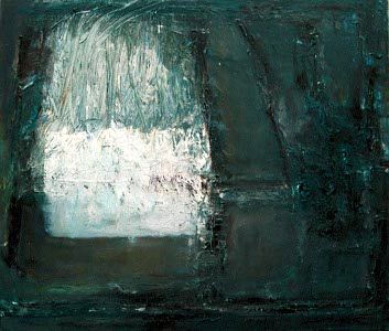 „Kasten“, Öl auf Leinwand, 110 × 140 cm, 1990