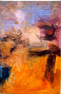 „Ohne Titel“, Öl auf Leinwand, 150 × 100 cm, 1994