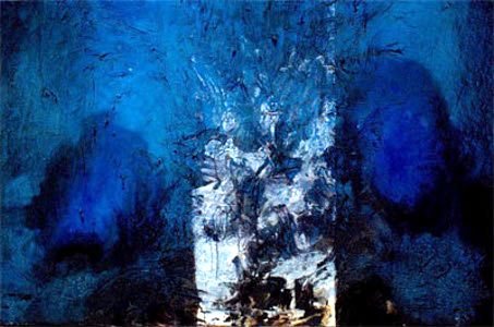 „Ohne Titel“, Öl auf Leinwand, 110 × 140 cm, 1995