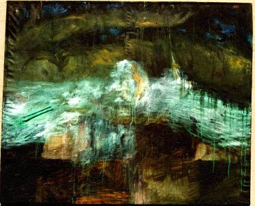 „Strom“, Öl auf Leinwand, 150 × 180 cm, 1991