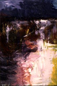 „Yellowstone“, Öl auf Leinwand, 150 × 110 cm, 1990